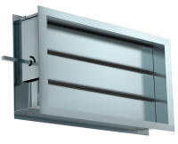 Воздушный клапан Shuft DRr 300х150 с подставкой под электропривод