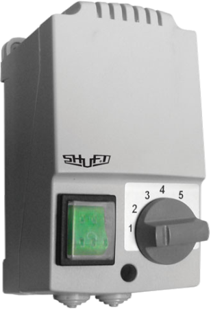 Регулятор скорости пятиступенчатый Shuft SRE-E-3,0-T с термозащитой